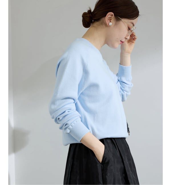 IENA「《追加2予約》スイビスムースプルオーバー」|ニット・セーター|