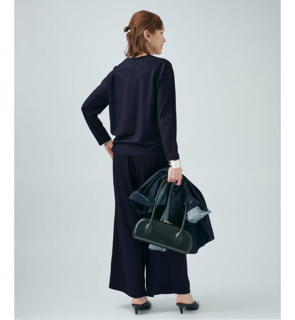 VERMEIL par iena「WOOL JERSEY クルーネックロングスリーブプルオーバー」|Tシャツ・カットソー|