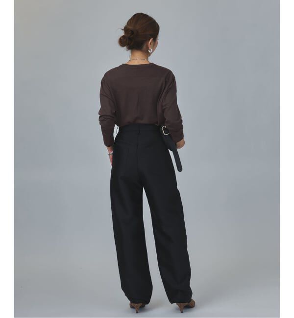 VERMEIL par iena「WOOL JERSEY クルーネックロングスリーブプルオーバー」|Tシャツ・カットソー|