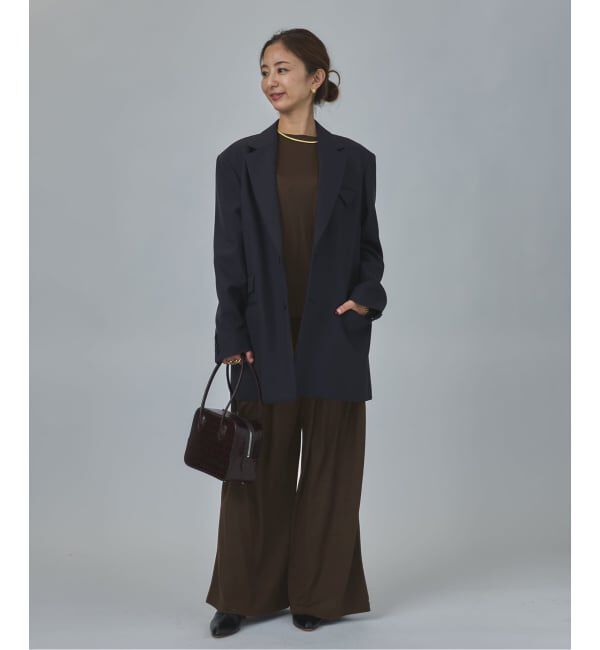 VERMEIL par iena「WOOL JERSEY クルーネックロングスリーブプルオーバー」|Tシャツ・カットソー|