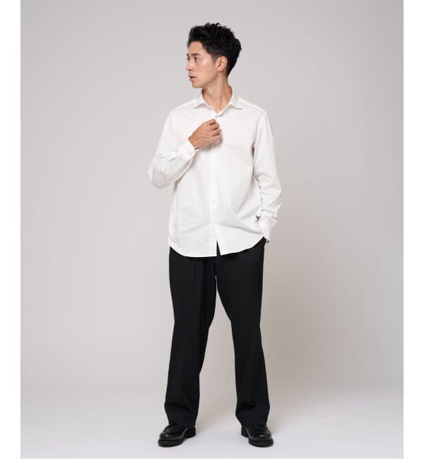 EDIFICE「コットン イングリッシュ スプレッドカラーシャツ」|シャツ・ブラウス|