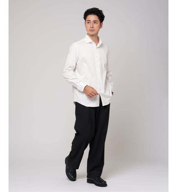 EDIFICE「コットン イングリッシュ スプレッドカラーシャツ」|シャツ・ブラウス|