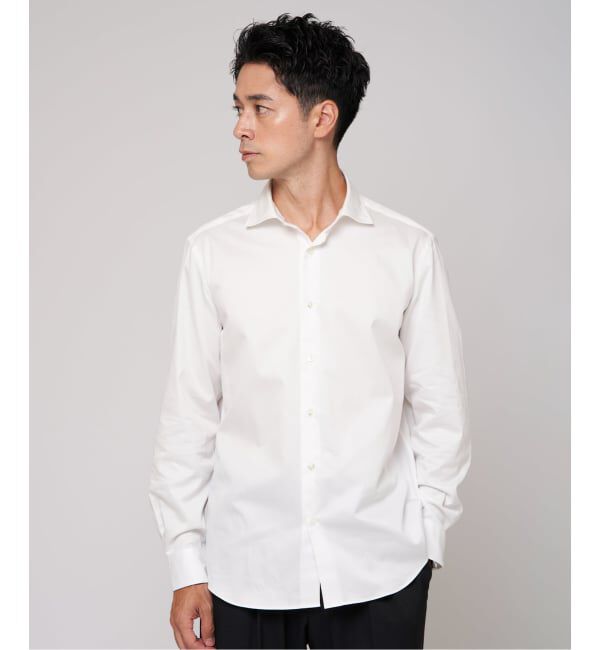 EDIFICE「コットン イングリッシュ スプレッドカラーシャツ」|シャツ・ブラウス|