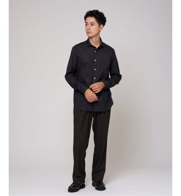 EDIFICE「コットン イングリッシュ スプレッドカラーシャツ」|シャツ・ブラウス|