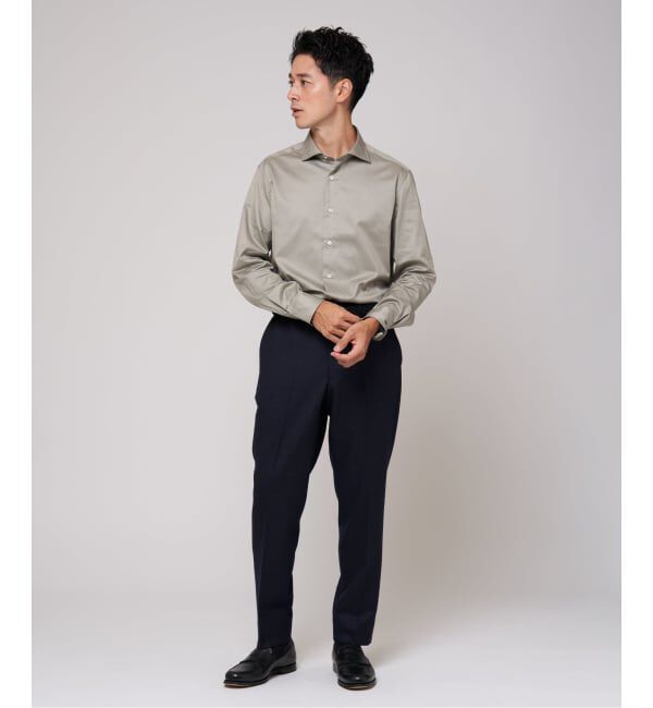 EDIFICE「コットン イングリッシュ スプレッドカラーシャツ」|シャツ・ブラウス|