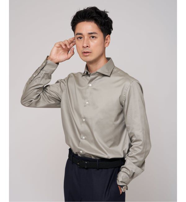 EDIFICE「コットン イングリッシュ スプレッドカラーシャツ」|シャツ・ブラウス|