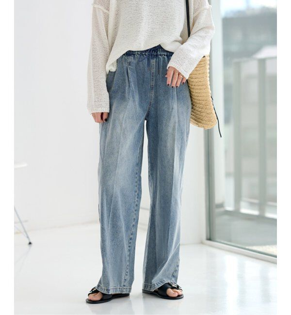 JOURNAL STANDARD relume「《WEB限定》C/Rデニムワイドイージー」|デニム|