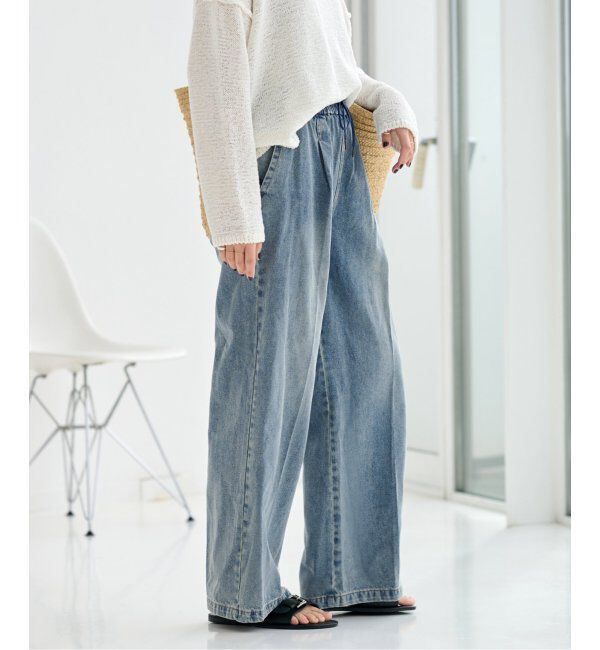 JOURNAL STANDARD relume「《WEB限定》C/Rデニムワイドイージー」|デニム|