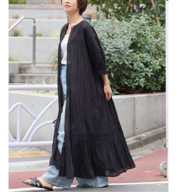 JOURNAL STANDARD relume「コットンボイルクリンクルピンタックワンピース」|ワンピース|