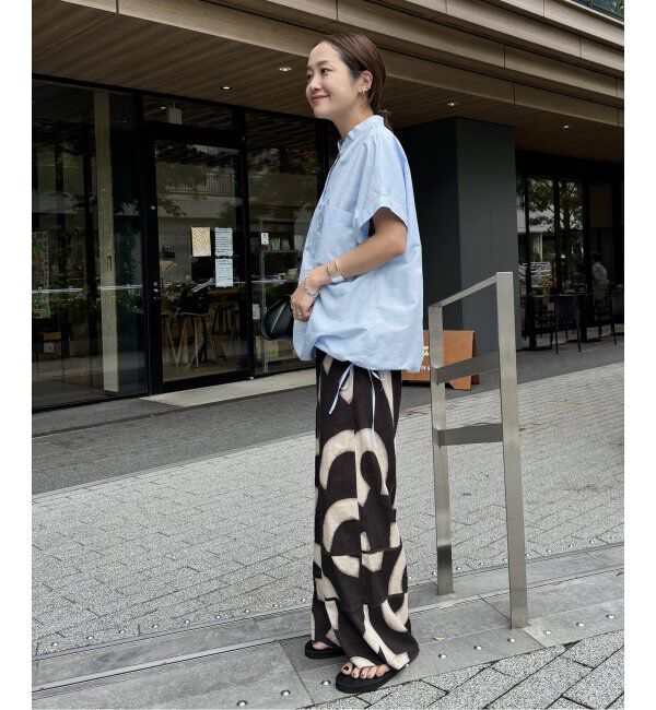 JOURNAL STANDARD「ハードマンズリネンコットンフレンチスリーブスキッパーシャツ」|シャツ・ブラウス|