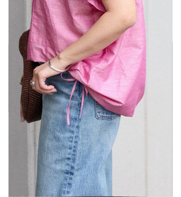 JOURNAL STANDARD「ハードマンズリネンコットンフレンチスリーブスキッパーシャツ」|シャツ・ブラウス|