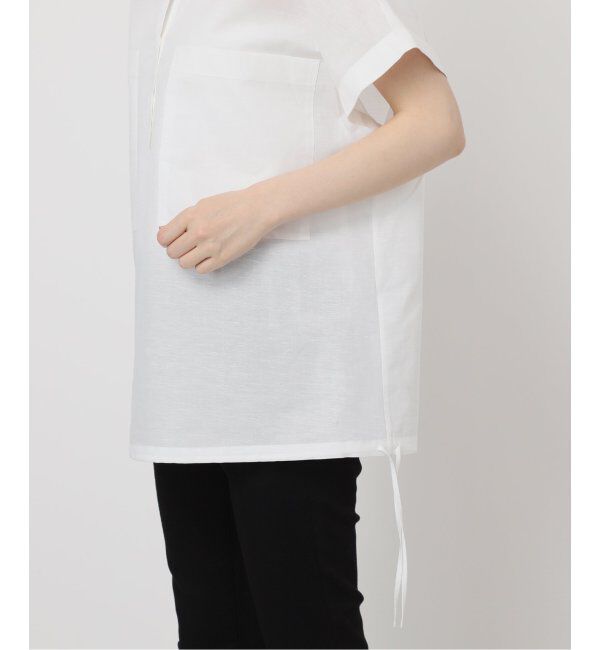 JOURNAL STANDARD「ハードマンズリネンコットンフレンチスリーブスキッパーシャツ」|シャツ・ブラウス|