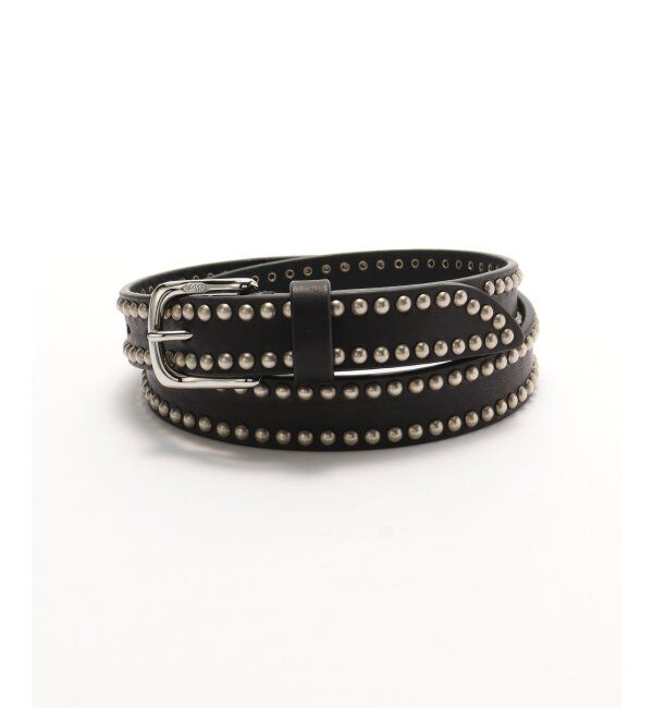 JOURNAL STANDARD relume「J&M DAVIDSON / ジェイ＆エム デヴィッドソン SIDE STUDS 25mm BSSF-1SS-S」|ベルト|ブラック