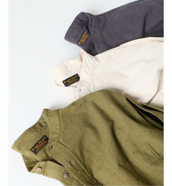 J.S.Homestead「J.S.Homestead / バンド カラー P/O シャツ」|シャツ・ブラウス|