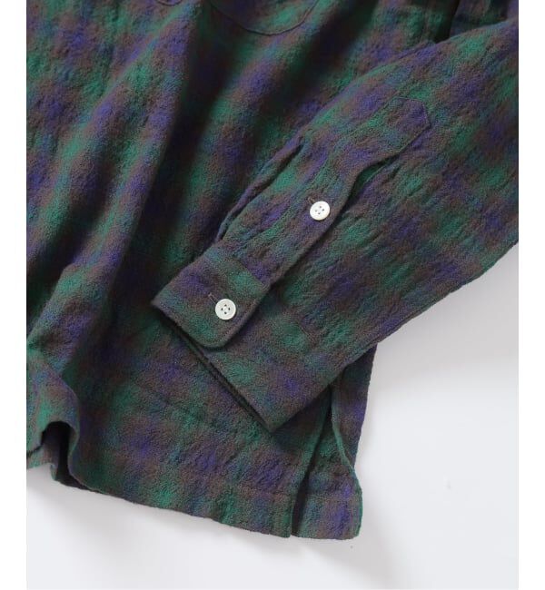 J.S.Homestead「Stead / ライト ウール オンブレー チェック シャツ」|シャツ・ブラウス|