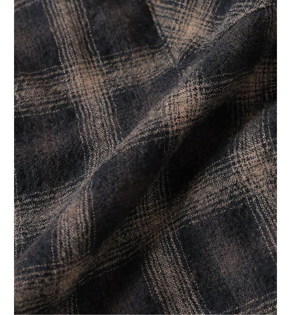 J.S.Homestead「Stead / ライト ウール オンブレー チェック シャツ」|シャツ・ブラウス|