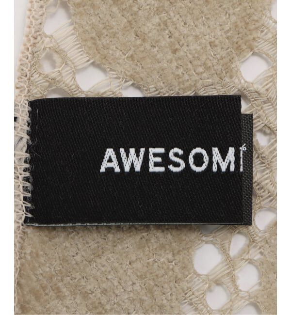 Oriens JOURNAL STANDARD「【AWESOME NEEDS / オーサムニーズ】 NETTING SCARF_KNIT」|バンダナ・スカーフ|