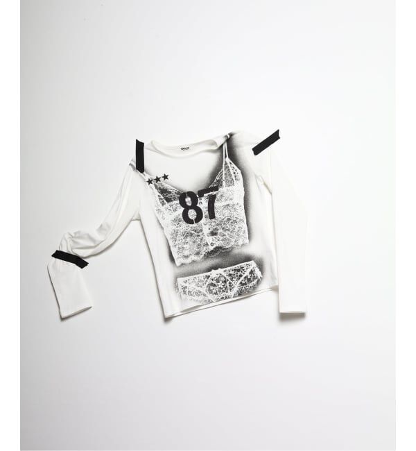 Oriens JOURNAL STANDARD「レースプリントTシャツ」|Tシャツ・カットソー|