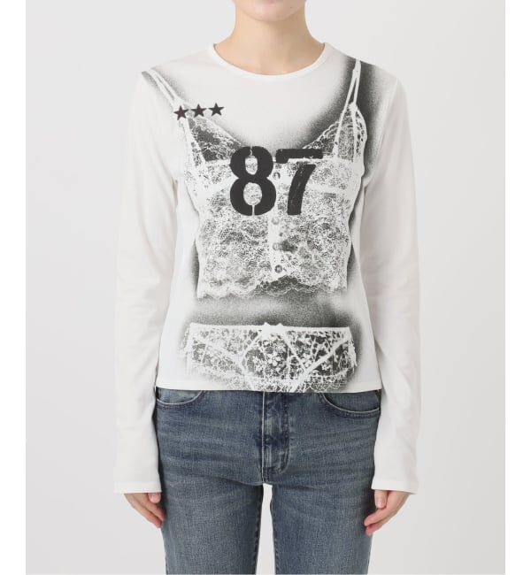 Oriens JOURNAL STANDARD「レースプリントTシャツ」|Tシャツ・カットソー|