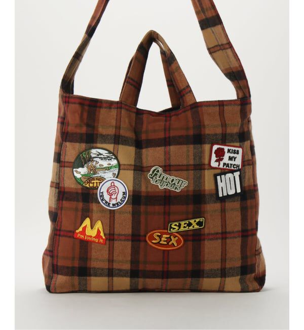 Oriens JOURNAL STANDARD「【Carne Bollente/カルネボレンテ】The Lovepatch AW25BAG0201」|トートバッグ|