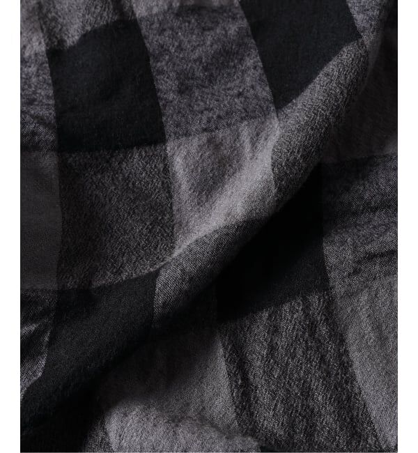 J.S.Homestead「J.S.Homestead / バッファロー プレイド スタンド ウールシャツ」|シャツ・ブラウス|