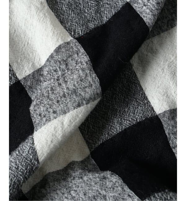 J.S.Homestead「J.S.Homestead / バッファロー プレイド スタンド ウールシャツ」|シャツ・ブラウス|