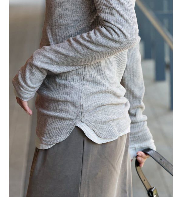 JOURNAL STANDARD「《追加2》シアーテレコヘンリーネックプルオーバー」|Tシャツ・カットソー|