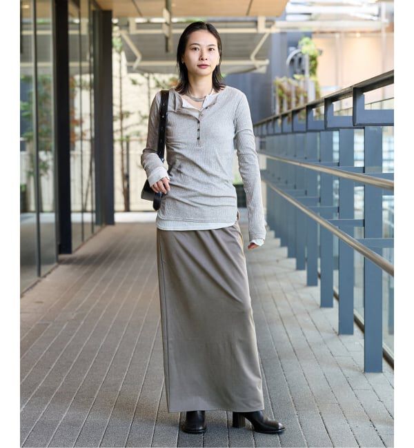 JOURNAL STANDARD「《追加2》シアーテレコヘンリーネックプルオーバー」|Tシャツ・カットソー|