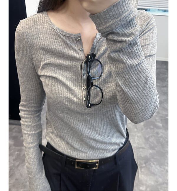 JOURNAL STANDARD「《追加2》シアーテレコヘンリーネックプルオーバー」|Tシャツ・カットソー|
