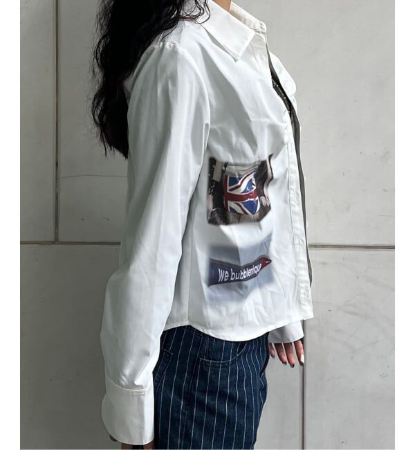 Oriens JOURNAL STANDARD「プリントギャザーシャツ」|シャツ・ブラウス|