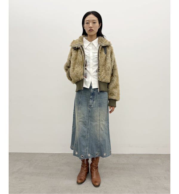 Oriens JOURNAL STANDARD「プリントギャザーシャツ」|シャツ・ブラウス|