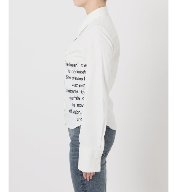 Oriens JOURNAL STANDARD「プリントギャザーシャツ」|シャツ・ブラウス|