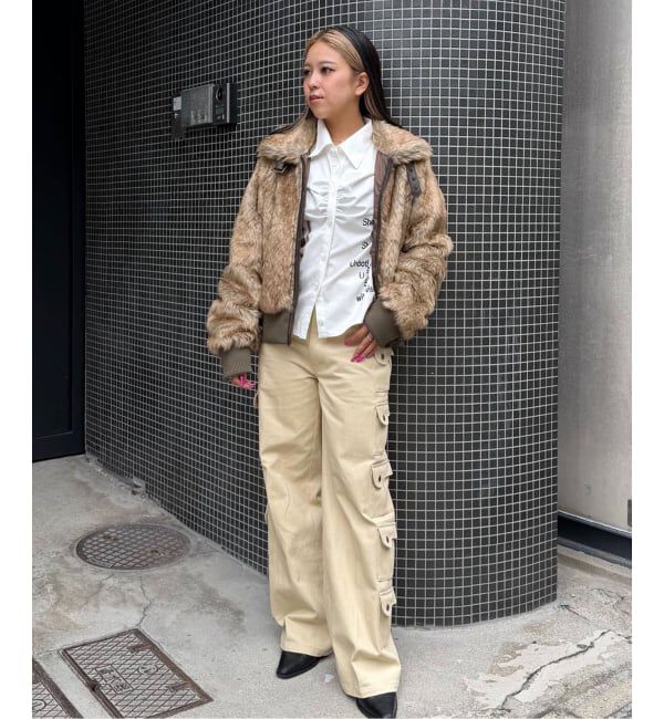 Oriens JOURNAL STANDARD「プリントギャザーシャツ」|シャツ・ブラウス|