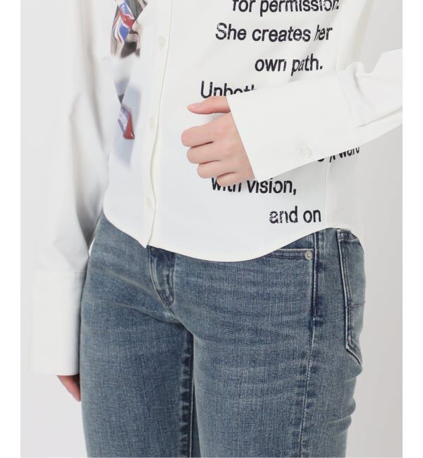 Oriens JOURNAL STANDARD「プリントギャザーシャツ」|シャツ・ブラウス|