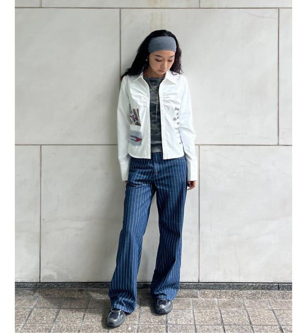 Oriens JOURNAL STANDARD「プリントギャザーシャツ」|シャツ・ブラウス|