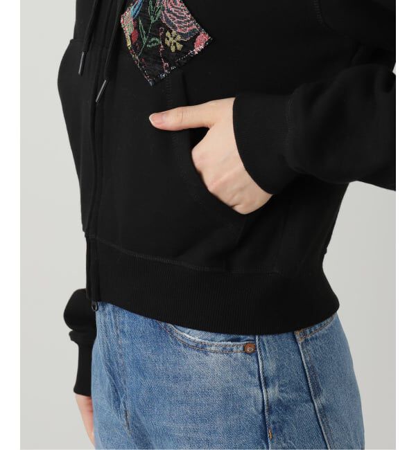 Oriens JOURNAL STANDARD「【OPEN YY / オープンワイワイ】Knitted ARGYLE PATCHED HOODIE YY254JK001B」|パーカー|