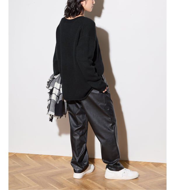 journal standard L'essage「【R2W/アールツーダブリュー】CECILY CASH LOOSE V NECK KN：ニット」|ニット・セーター|