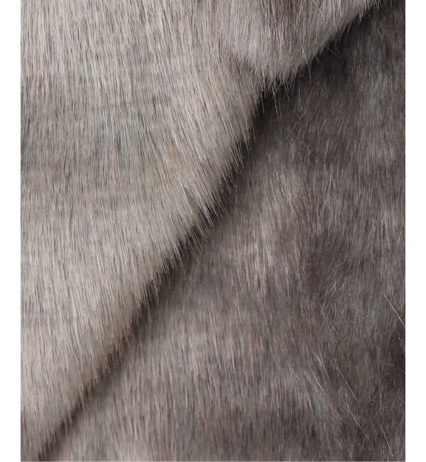 Oriens JOURNAL STANDARD「【OPEN YY / オープンワイワイ】 Woven FAUX FUR TAB TOGGLE JACKET YY254JK003G」|その他|