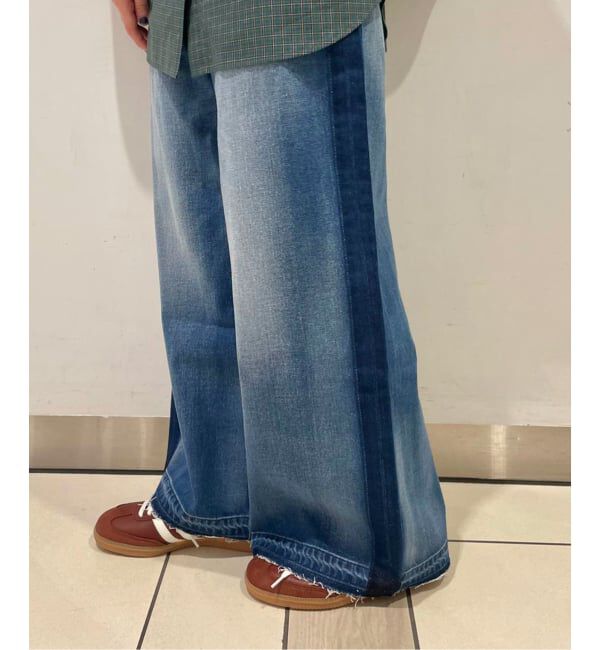 JOURNAL STANDARD「10.4OZ デニムラインパンツ」|デニム|