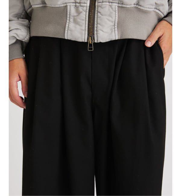 J.S.Homestead「J.S.Homestead / エコ ドライ TR エア クルー パンツ」|スラックス|