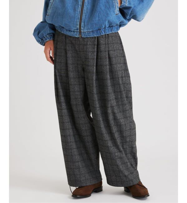 J.S.Homestead「J.S.Homestead / エコ ドライ TR エア クルー パンツ」|スラックス|グレーA