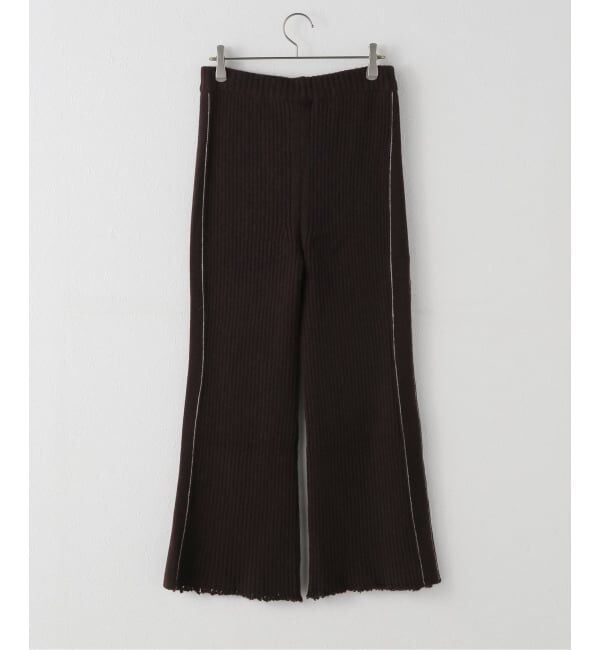 JOURNAL STANDARD「【LOW CLASSIC/ロウ・クラシック】 DAMAGED KNIT BOOT CUT PANTS」|その他|