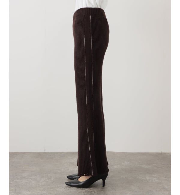 JOURNAL STANDARD「【LOW CLASSIC/ロウ・クラシック】 DAMAGED KNIT BOOT CUT PANTS」|その他|