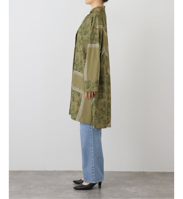 journal standard L'essage「スカーフプリントボウタイワンピース」|ワンピース|