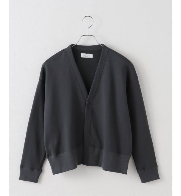 journal standard luxe「【SOIL】 FRENCH TERRY V-NECK 1 BUTTON CD」|カーディガン|グレー