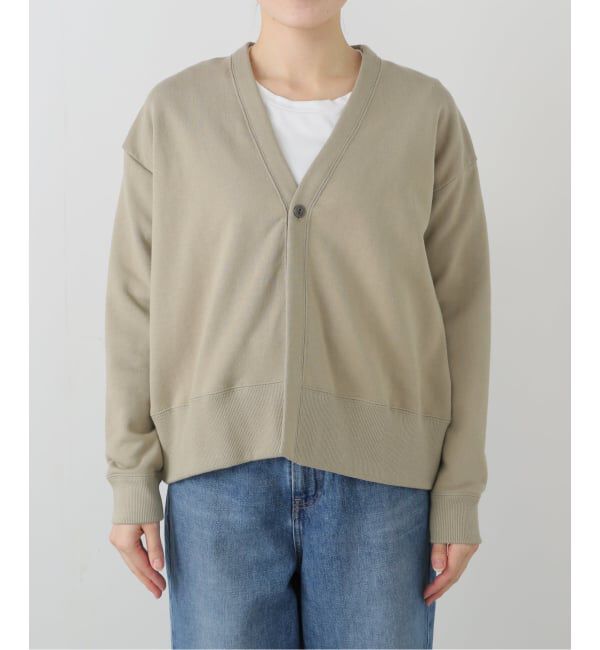 journal standard luxe「【SOIL】 FRENCH TERRY V-NECK 1 BUTTON CD」|カーディガン|