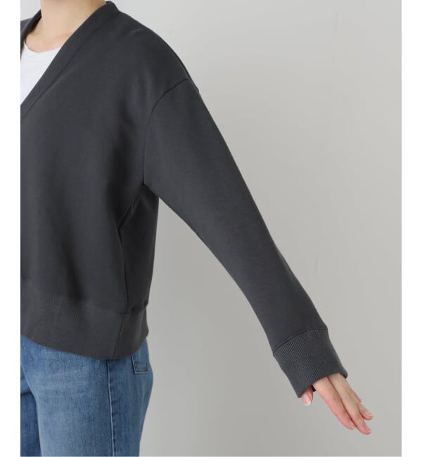 journal standard luxe「【SOIL】 FRENCH TERRY V-NECK 1 BUTTON CD」|カーディガン|