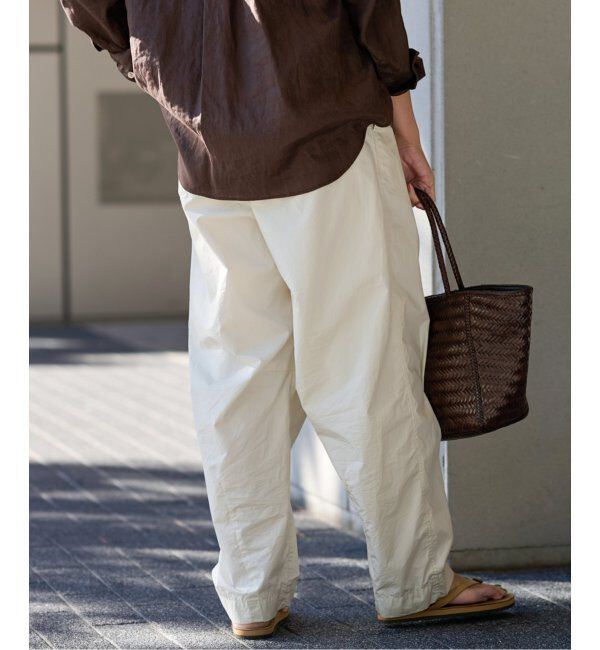 FRAMeWORK「コットンイージータックバレルパンツ」|その他|