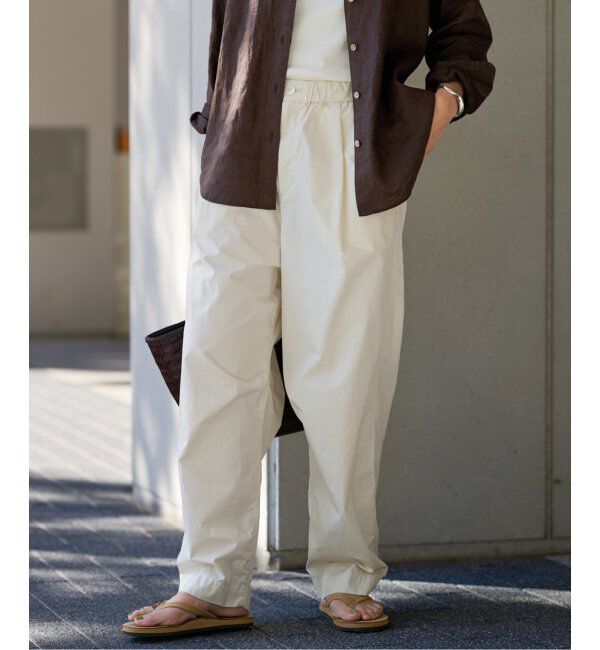 FRAMeWORK「コットンイージータックバレルパンツ」|その他|