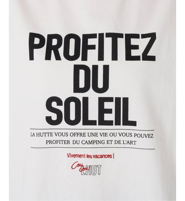 Spick and Span「《WEB限定追加》La Hutte / ラ ユット 60/2シルケット天竺Tee」|Tシャツ・カットソー|